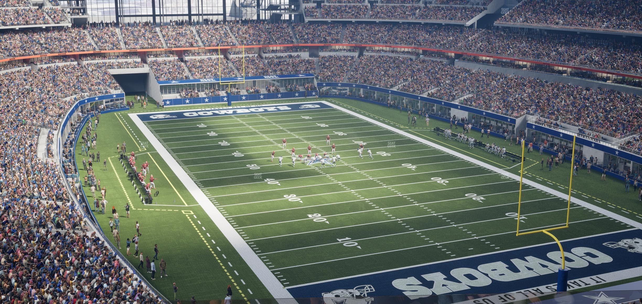 AT&T Stadium - Section Silver Suite 467 Seat View