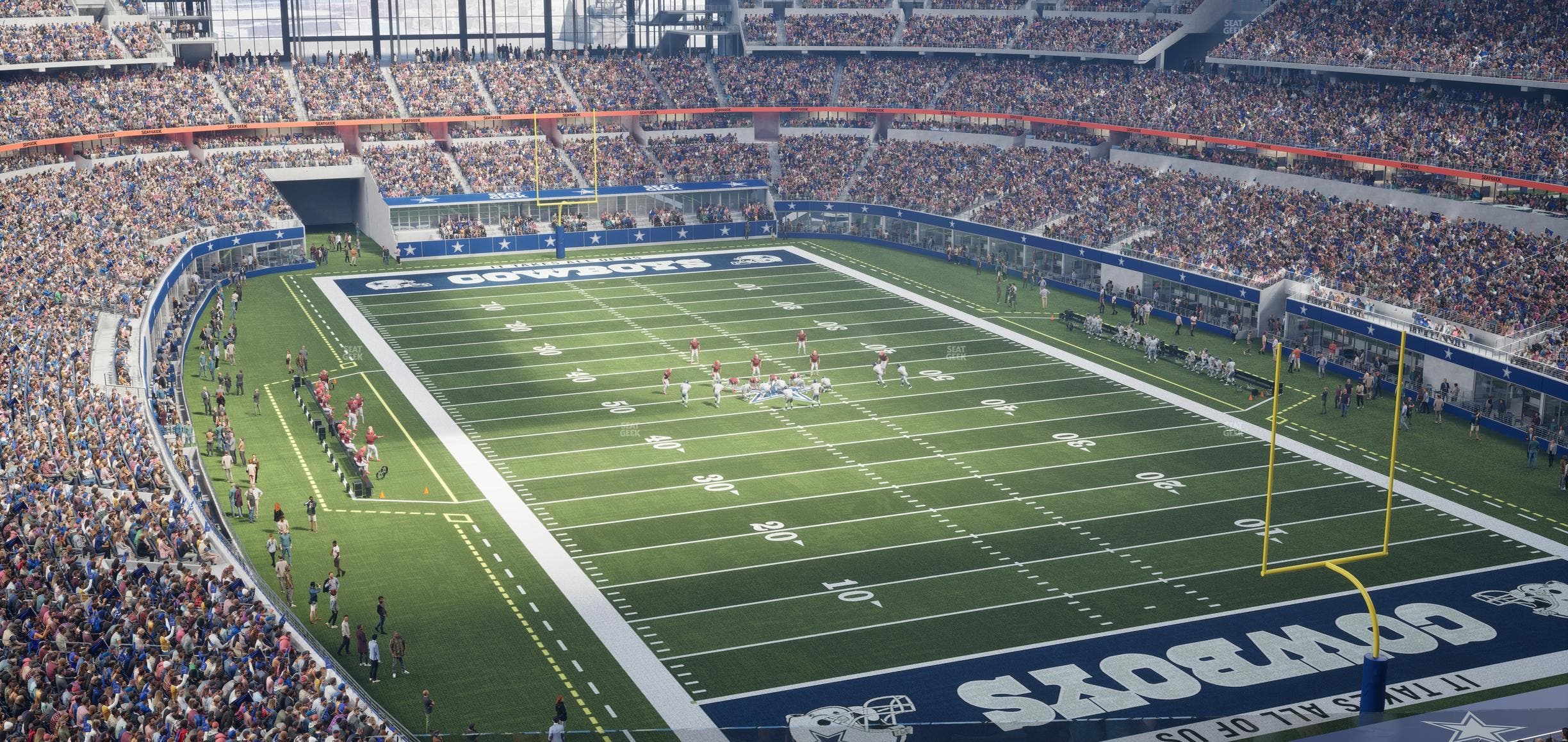 AT&T Stadium - Section Silver Suite 467 Seat View