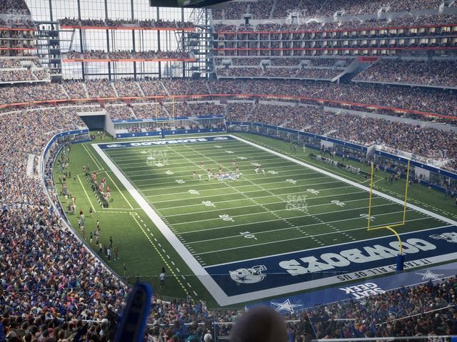 AT&T Stadium - Section Silver Suite 467 Seat View