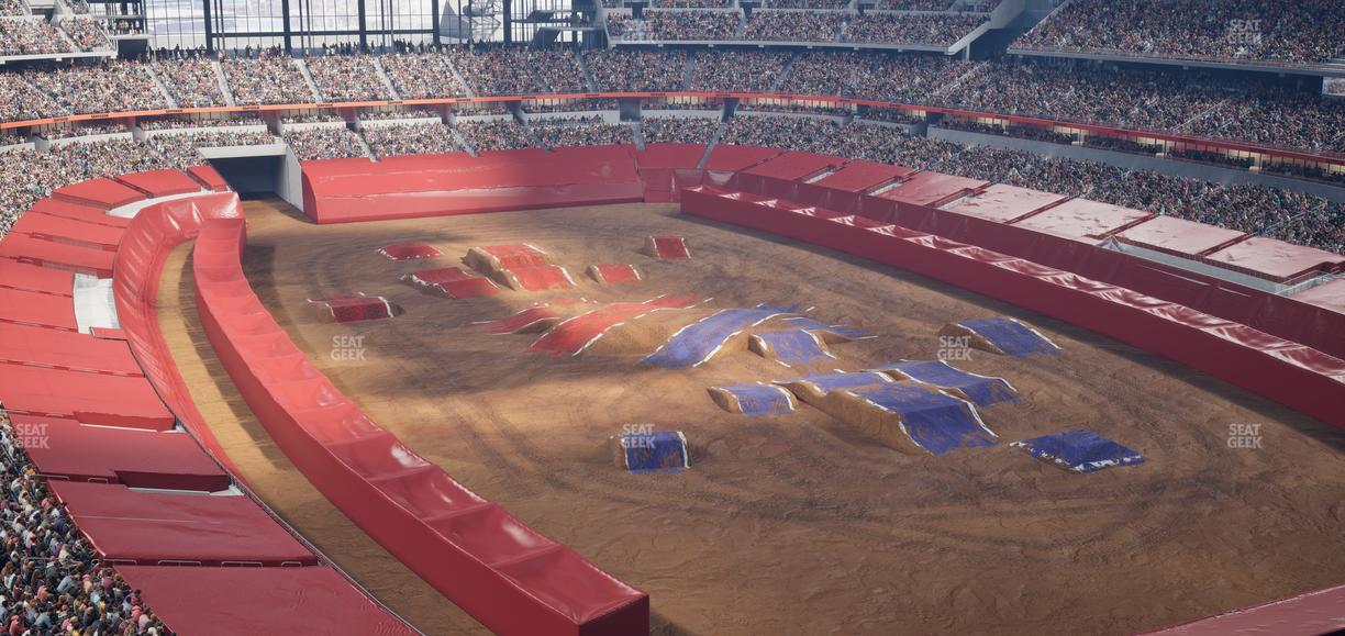 AT&T Stadium - Section Silver Suite 468 Seat View