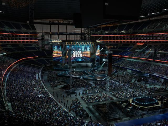 AT&T Stadium - Section Silver Suite 468 Seat View