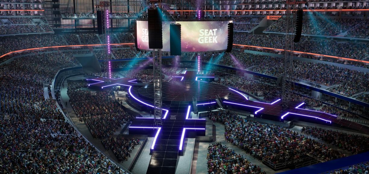 AT&T Stadium - Section Silver Suite 468 Seat View