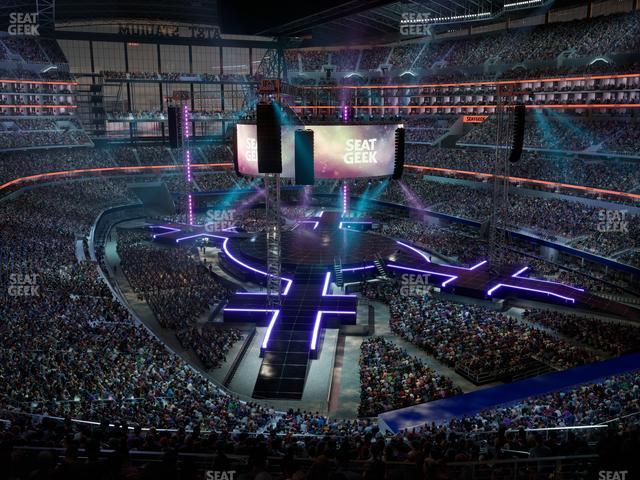 AT&T Stadium - Section Silver Suite 468 Seat View