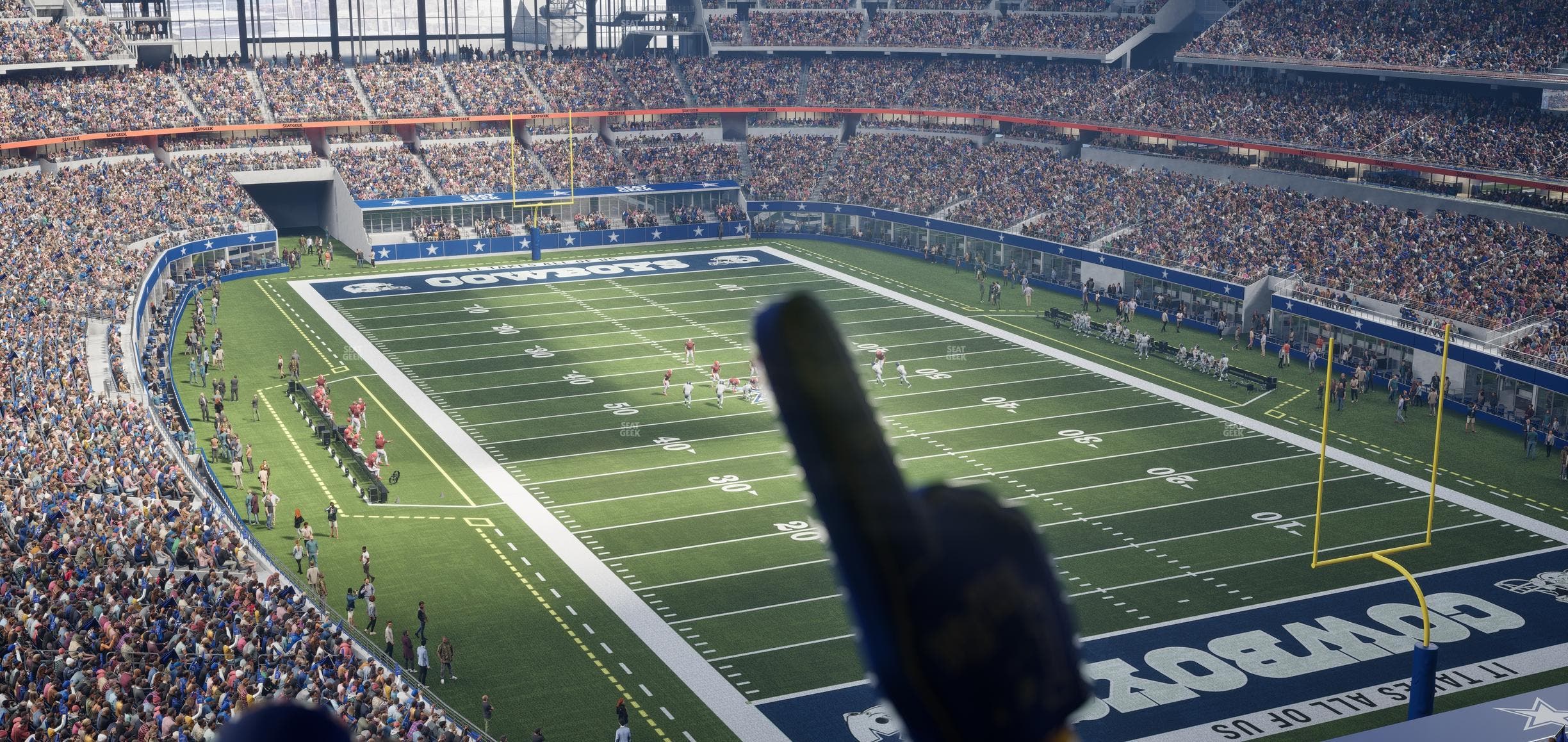 AT&T Stadium - Section Silver Suite 468 Seat View