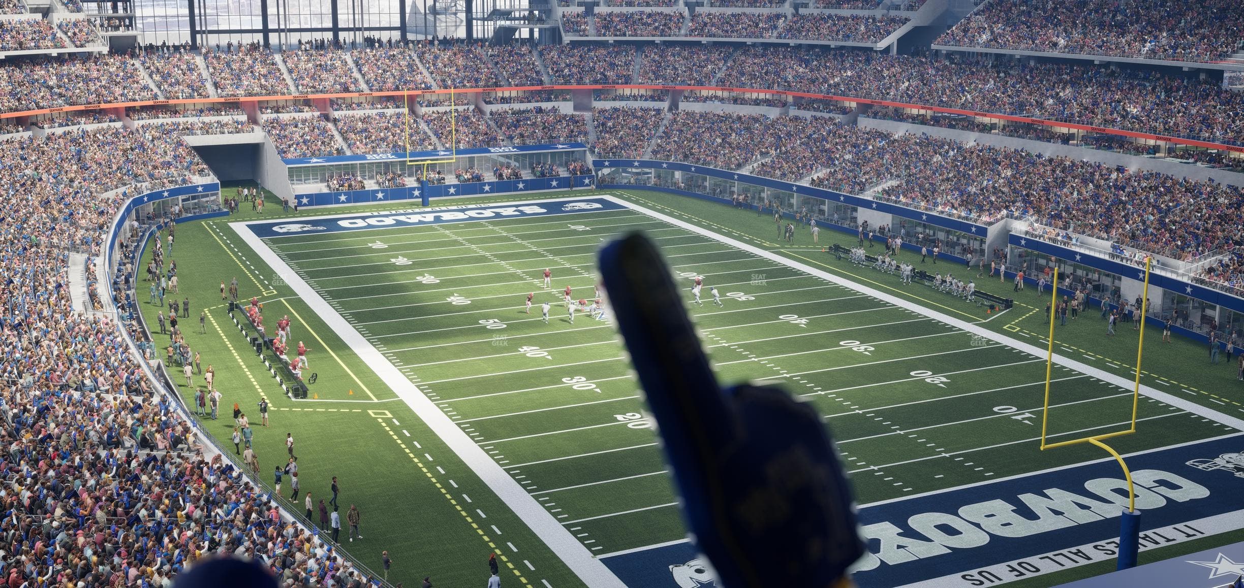AT&T Stadium - Section Silver Suite 468 Seat View