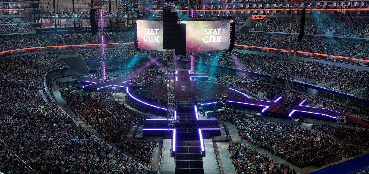 AT&T Stadium - Section Silver Suite 470 Seat View