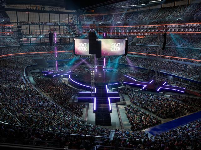 AT&T Stadium - Section Silver Suite 470 Seat View