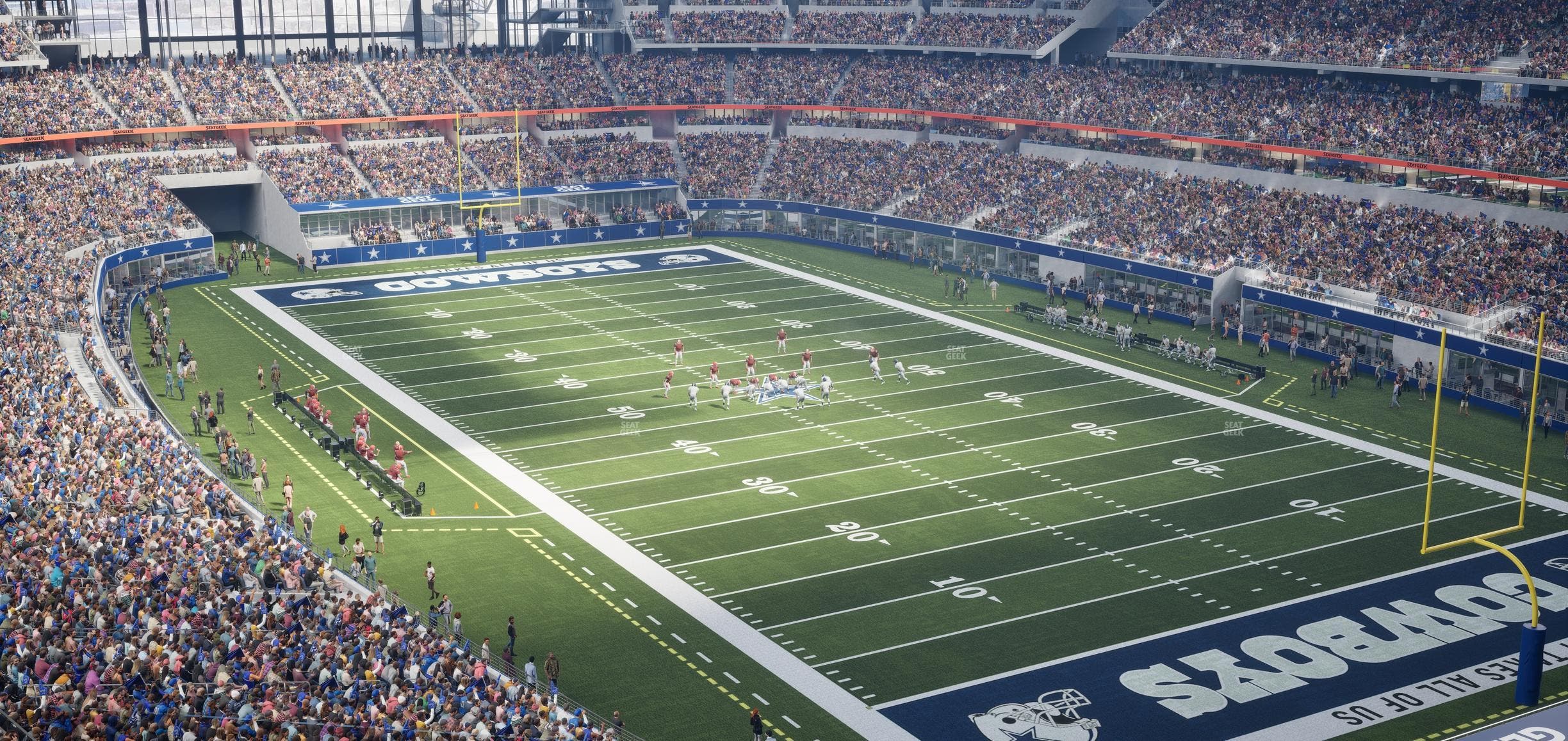 AT&T Stadium - Section Silver Suite 470 Seat View