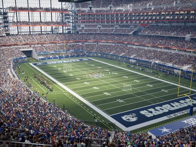 AT&T Stadium - Section Silver Suite 470 Seat View