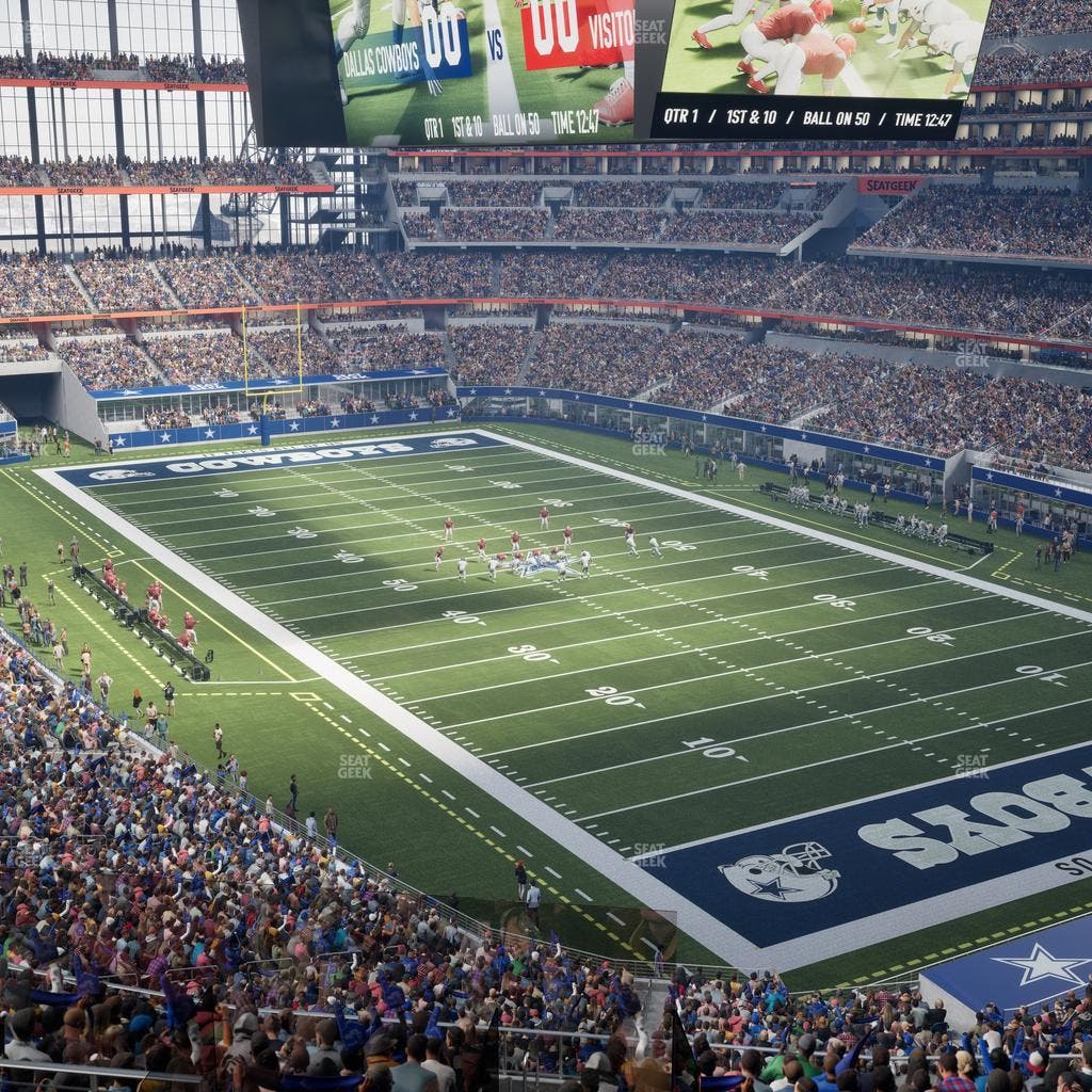 AT&T Stadium - Section Silver Suite 470 Seat View