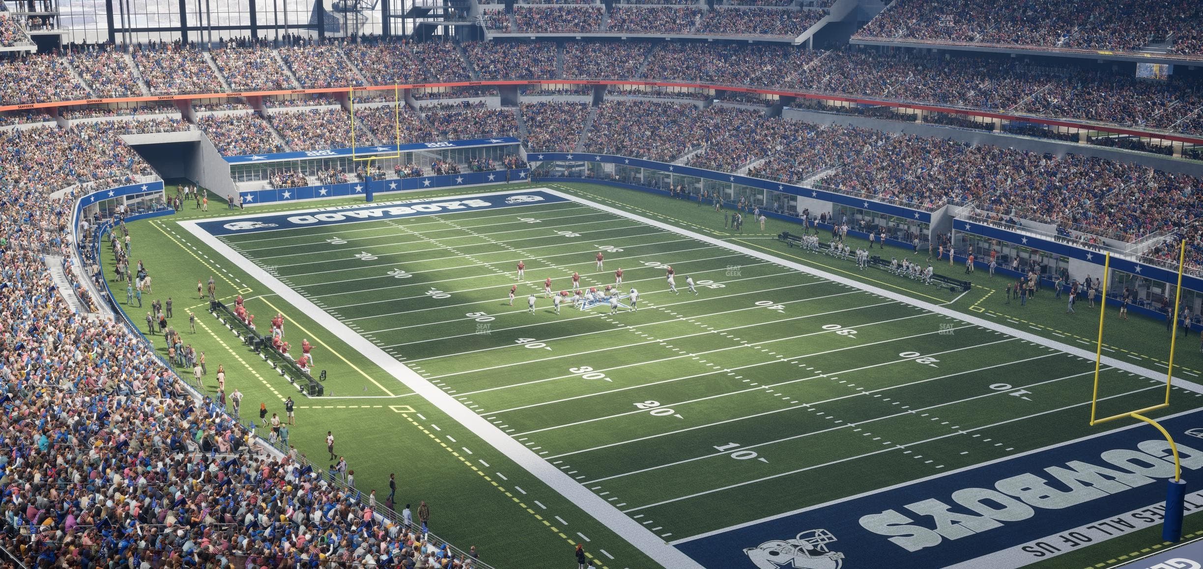 AT&T Stadium - Section Silver Suite 470 Seat View