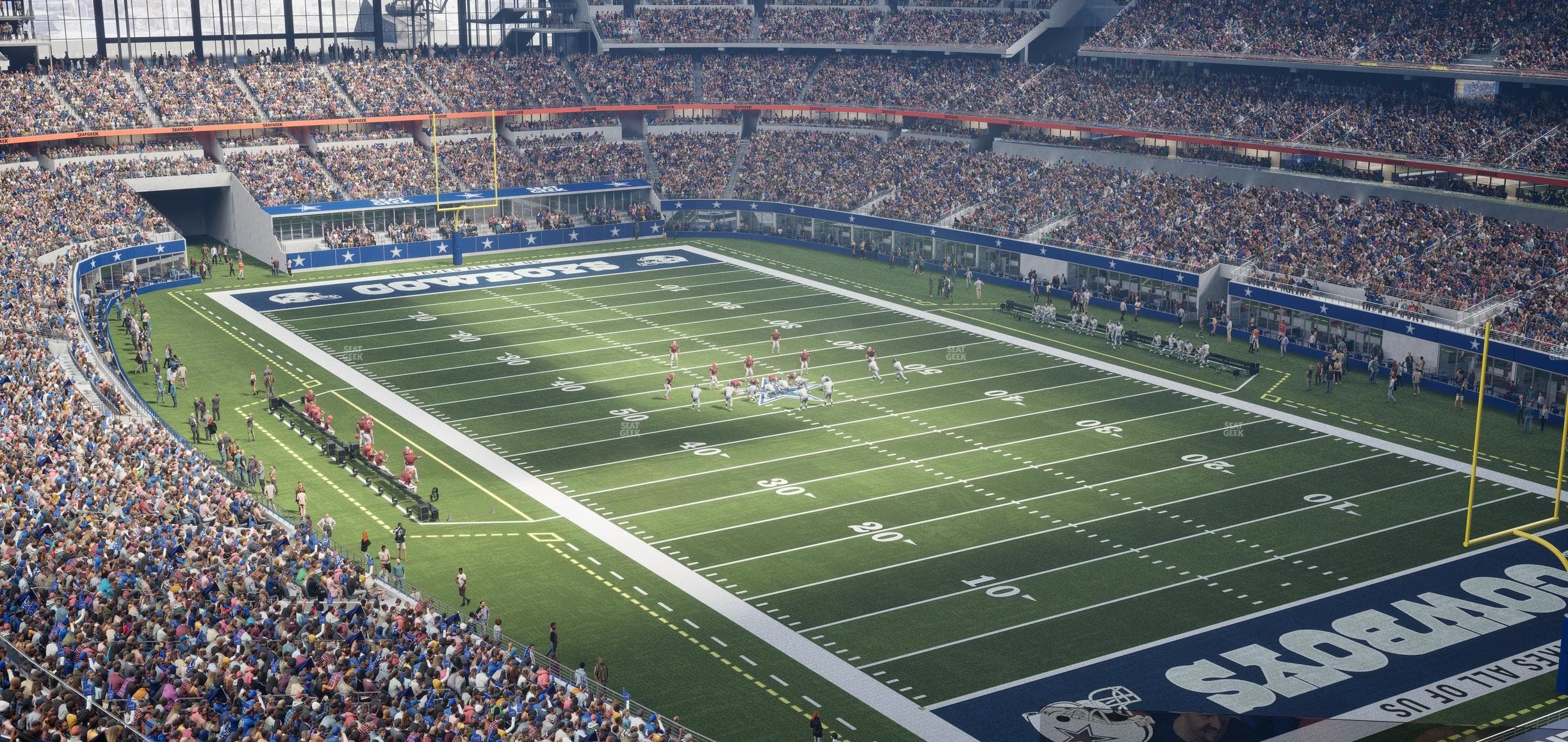 AT&T Stadium - Section Silver Suite 471 Seat View