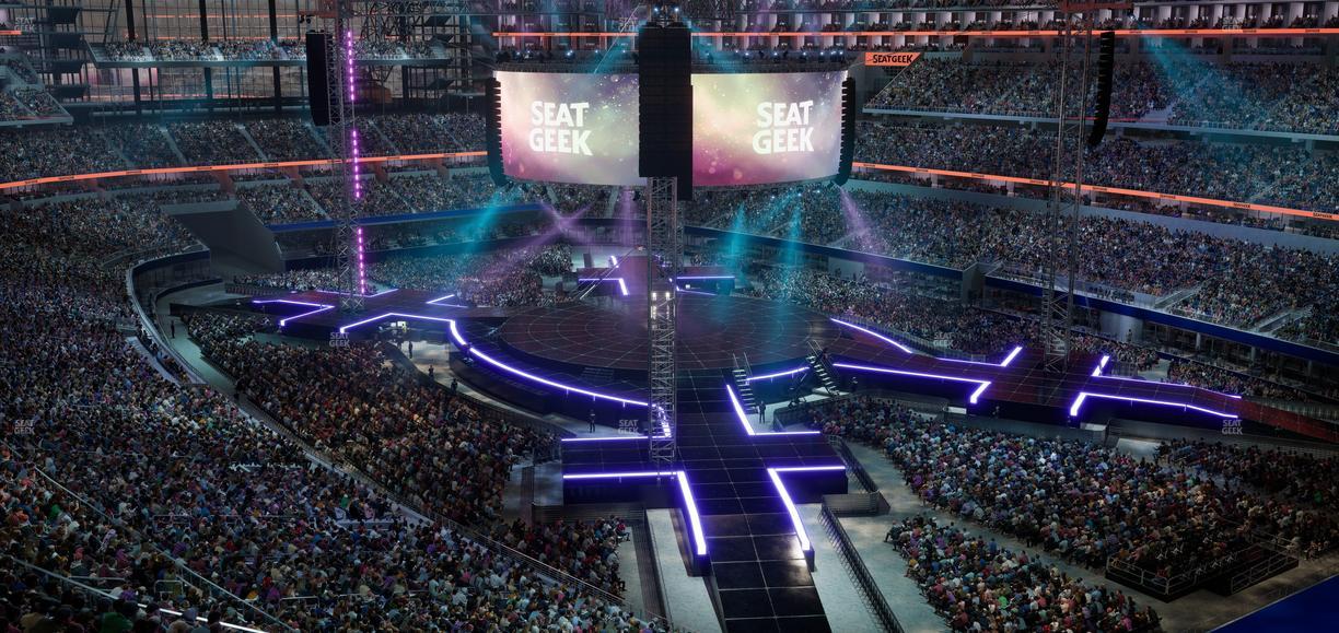 AT&T Stadium - Section Silver Suite 472 Seat View