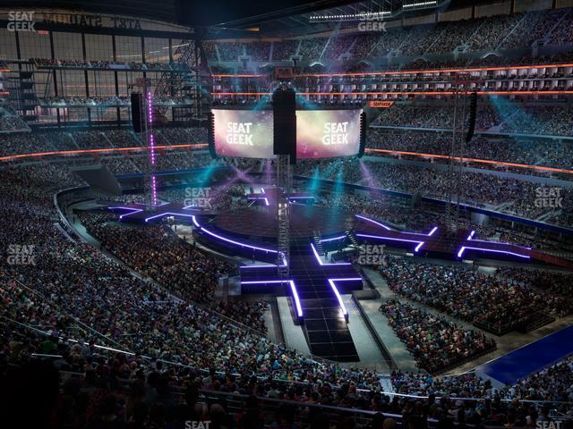 AT&T Stadium - Section Silver Suite 472 Seat View