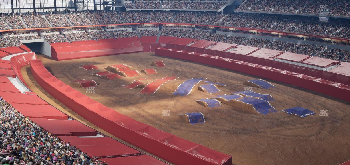 AT&T Stadium - Section Silver Suite 472 Seat View