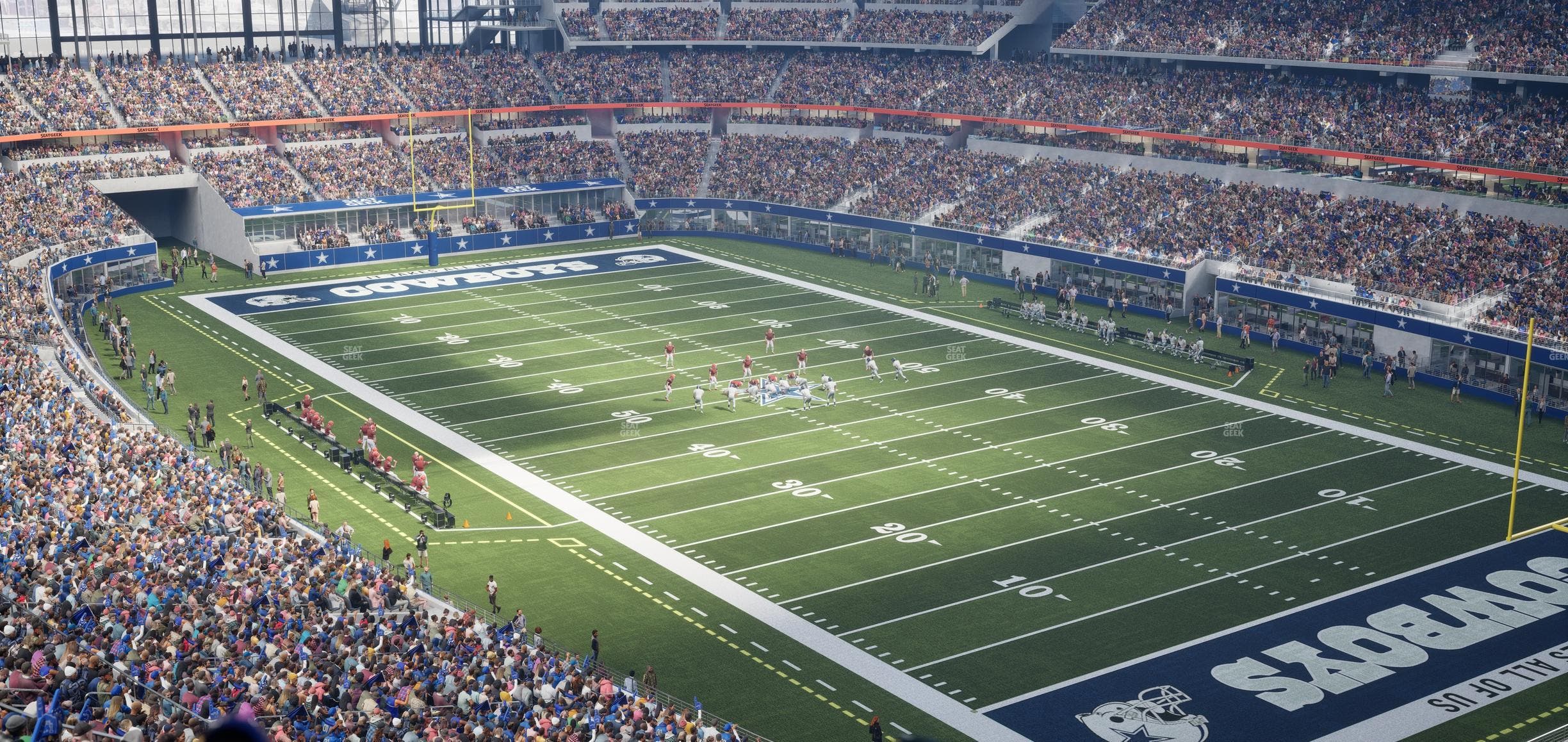 AT&T Stadium - Section Silver Suite 472 Seat View
