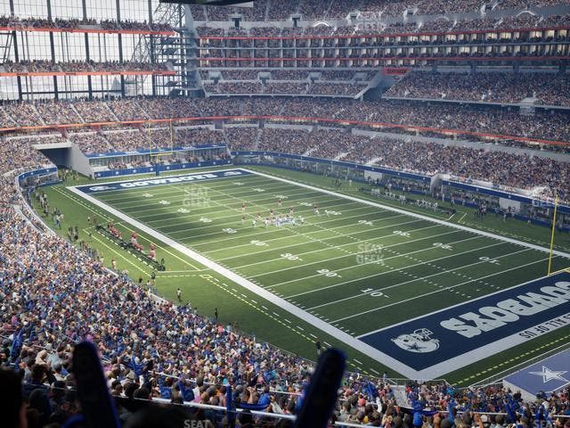 AT&T Stadium - Section Silver Suite 472 Seat View