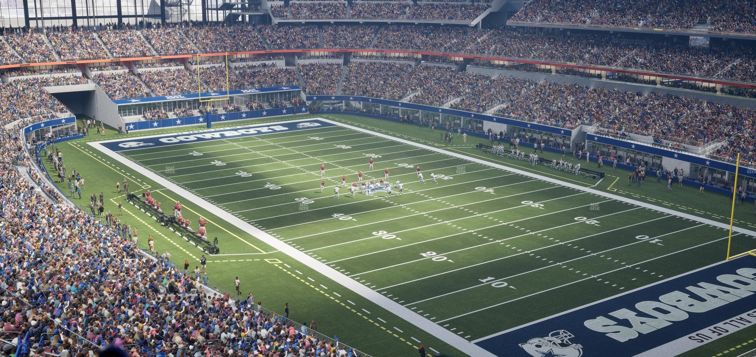 AT&T Stadium - Section Silver Suite 472 Seat View