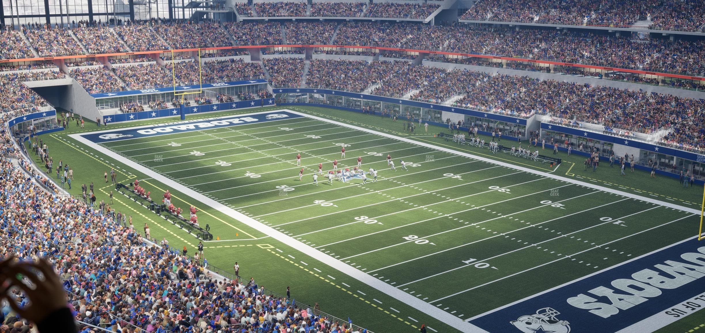 AT&T Stadium - Section Silver Suite 473 Seat View