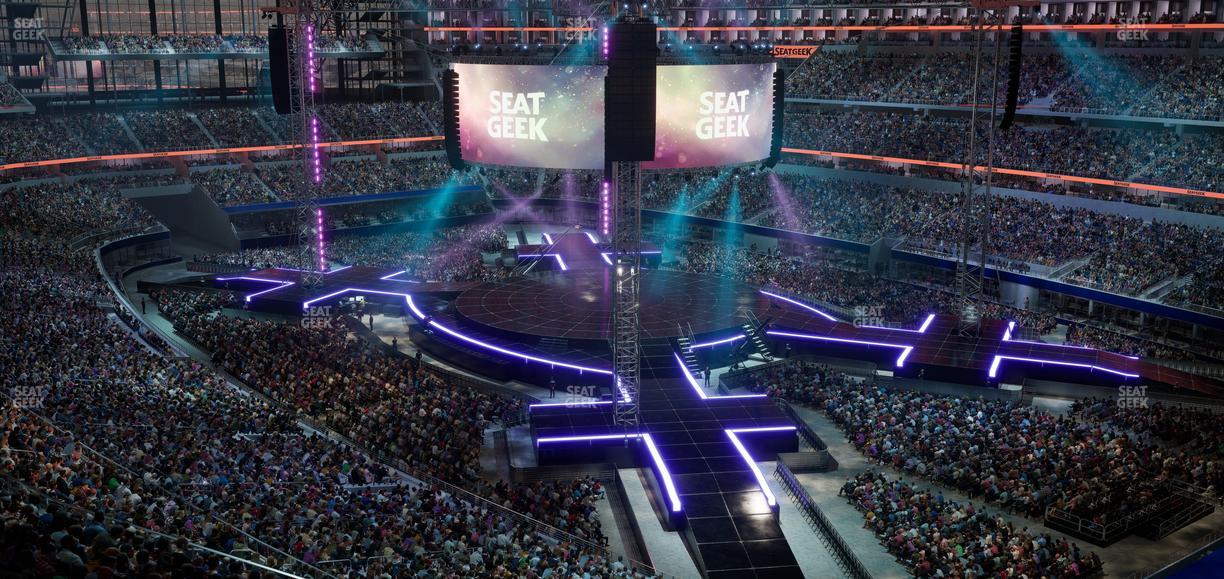 AT&T Stadium - Section Silver Suite 473 Seat View