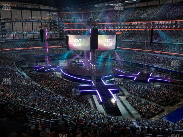 AT&T Stadium - Section Silver Suite 473 Seat View