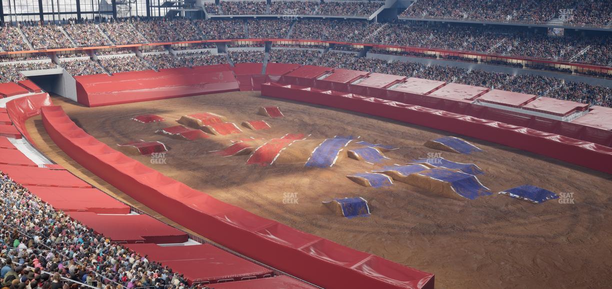 AT&T Stadium - Section Silver Suite 473 Seat View