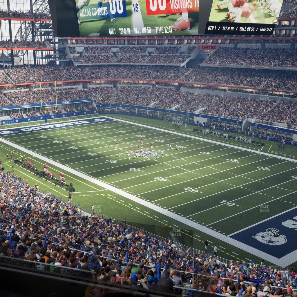 AT&T Stadium - Section Silver Suite 474 Seat View
