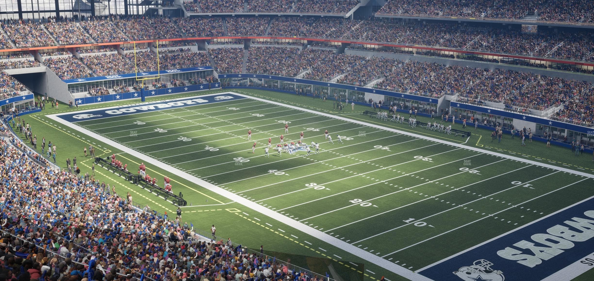 AT&T Stadium - Section Silver Suite 474 Seat View