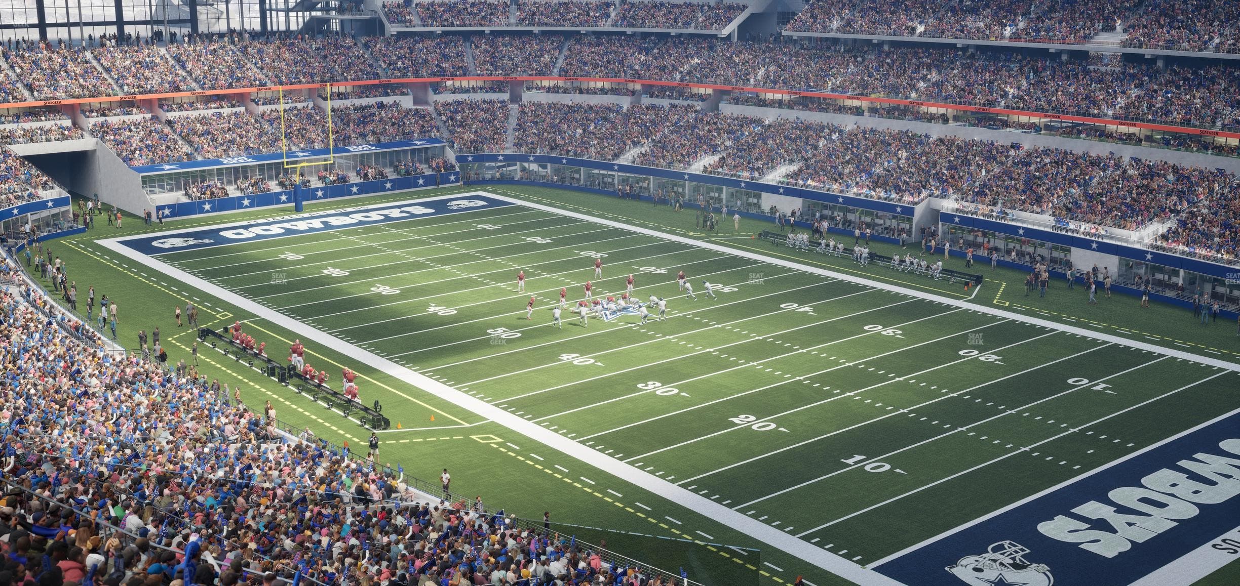 AT&T Stadium - Section Silver Suite 474 Seat View