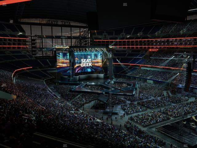 AT&T Stadium - Section Silver Suite 474 Seat View