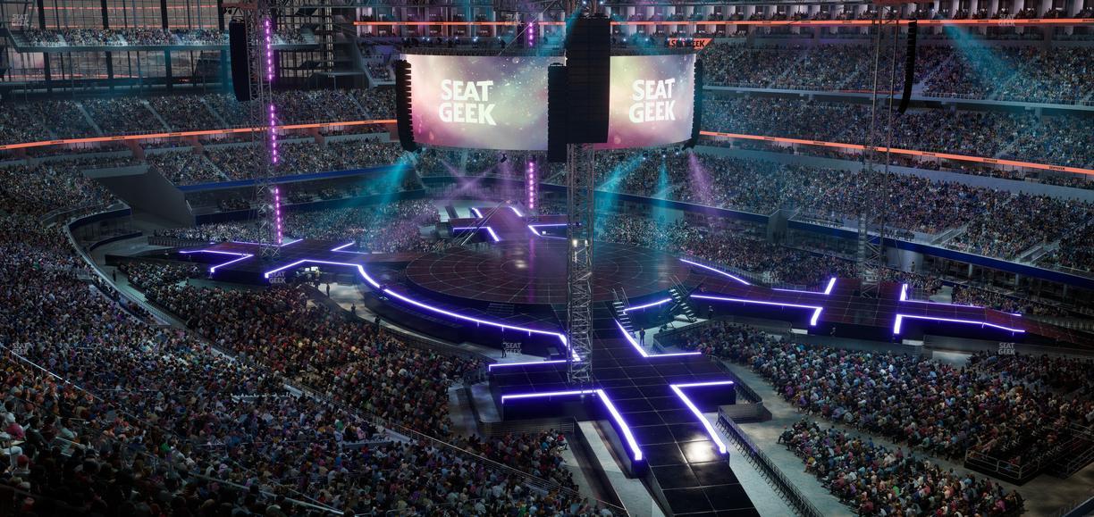 AT&T Stadium - Section Silver Suite 474 Seat View