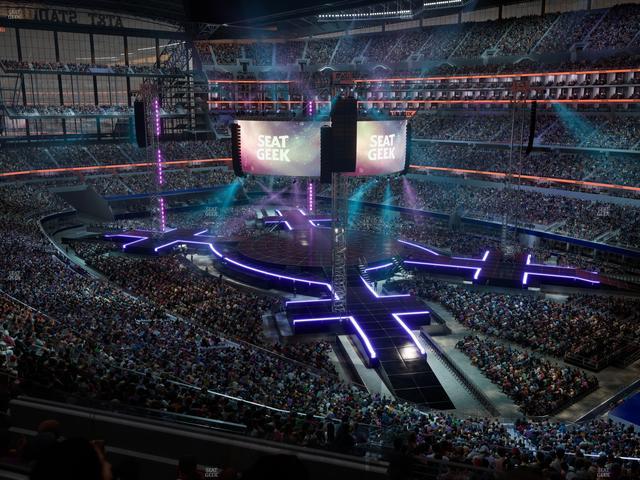 AT&T Stadium - Section Silver Suite 474 Seat View