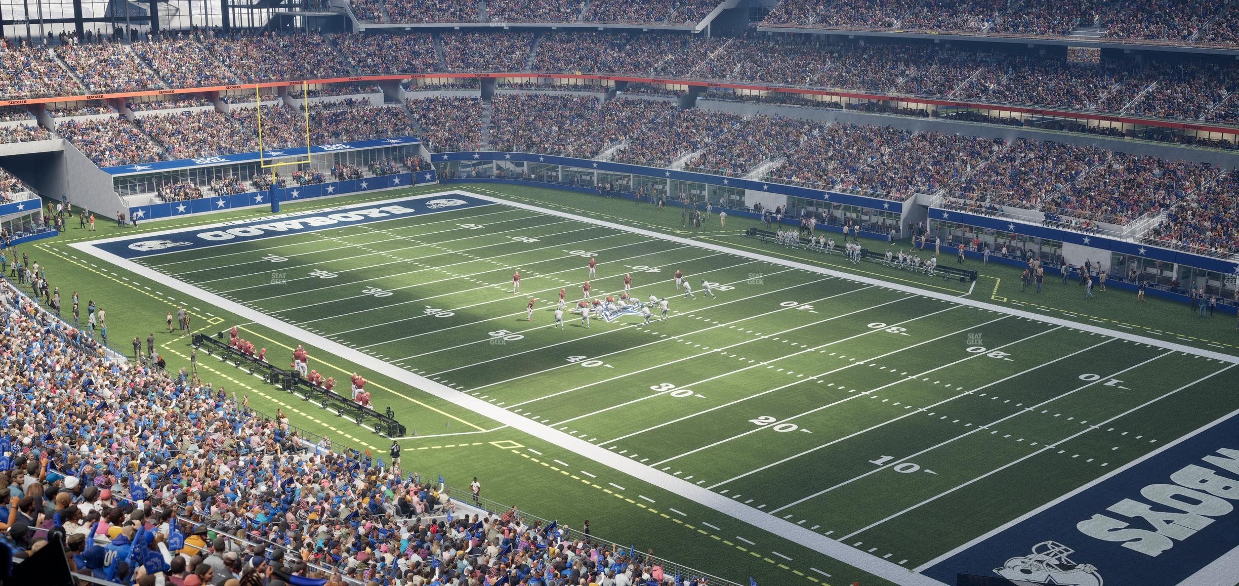 AT&T Stadium - Section Silver Suite 475 Seat View