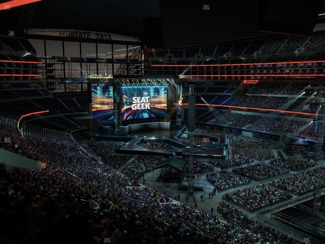 AT&T Stadium - Section Silver Suite 475 Seat View