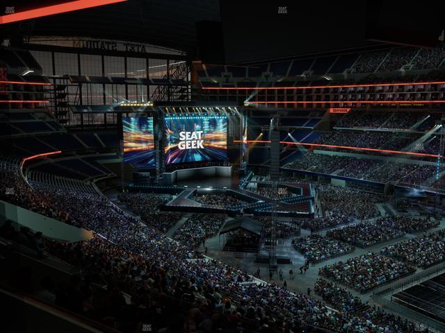 AT&T Stadium - Section Silver Suite 476 Seat View