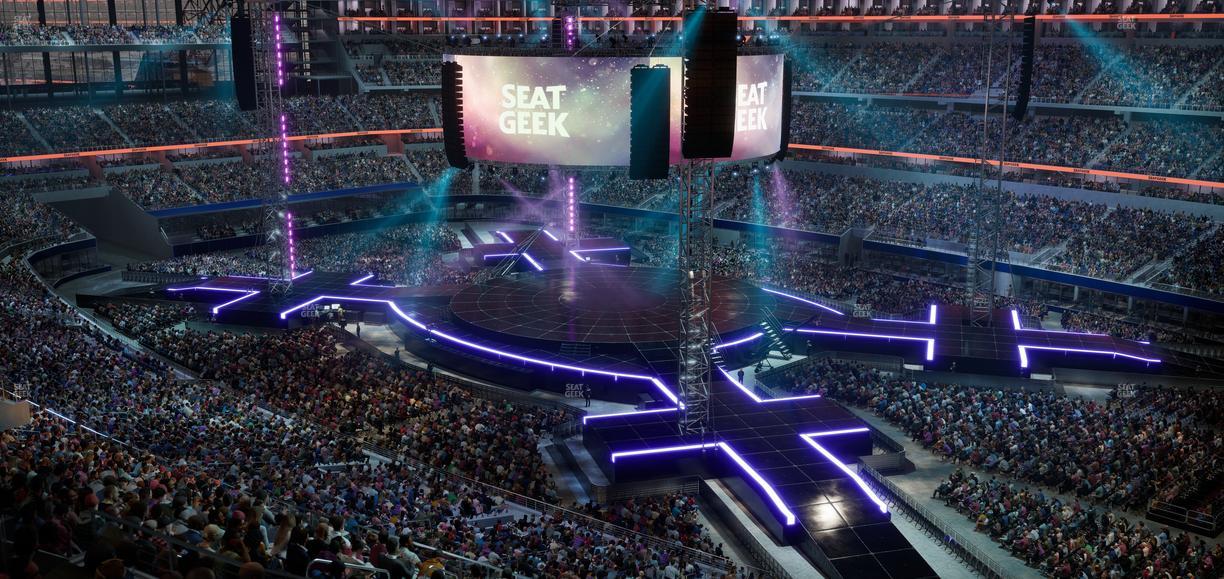 AT&T Stadium - Section Silver Suite 476 Seat View