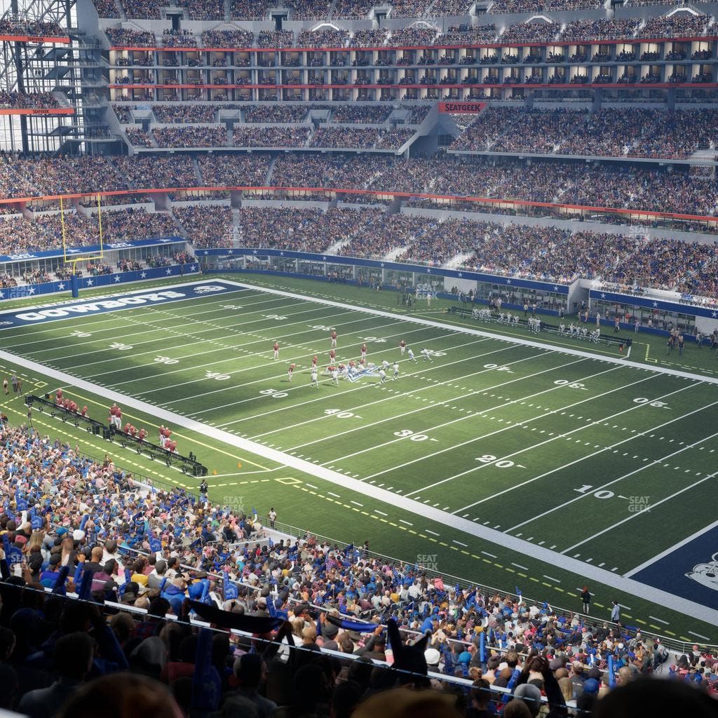 AT&T Stadium - Section Silver Suite 476 Seat View