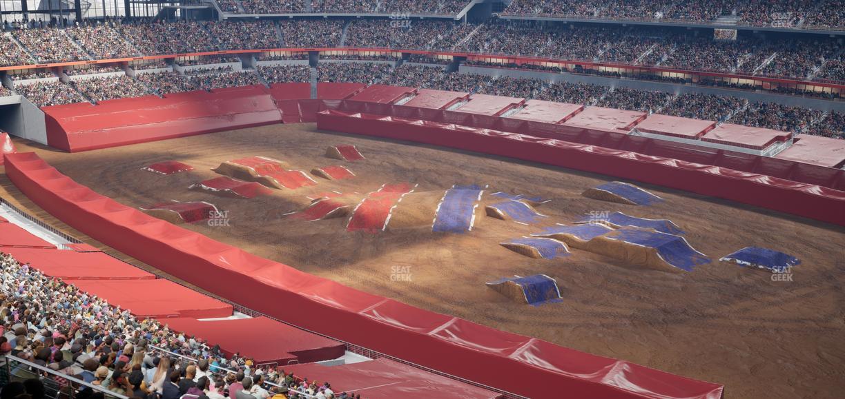 AT&T Stadium - Section Silver Suite 476 Seat View