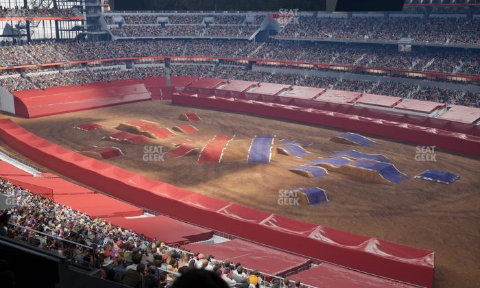 AT&T Stadium - Section Silver Suite 477 Seat View