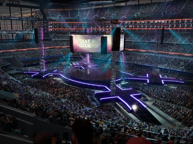 AT&T Stadium - Section Silver Suite 477 Seat View