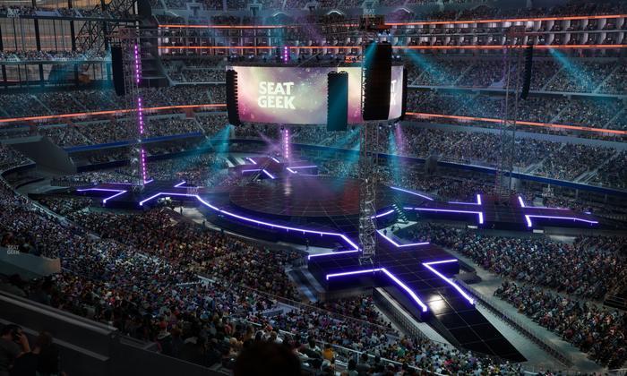 AT&T Stadium - Section Silver Suite 477 Seat View