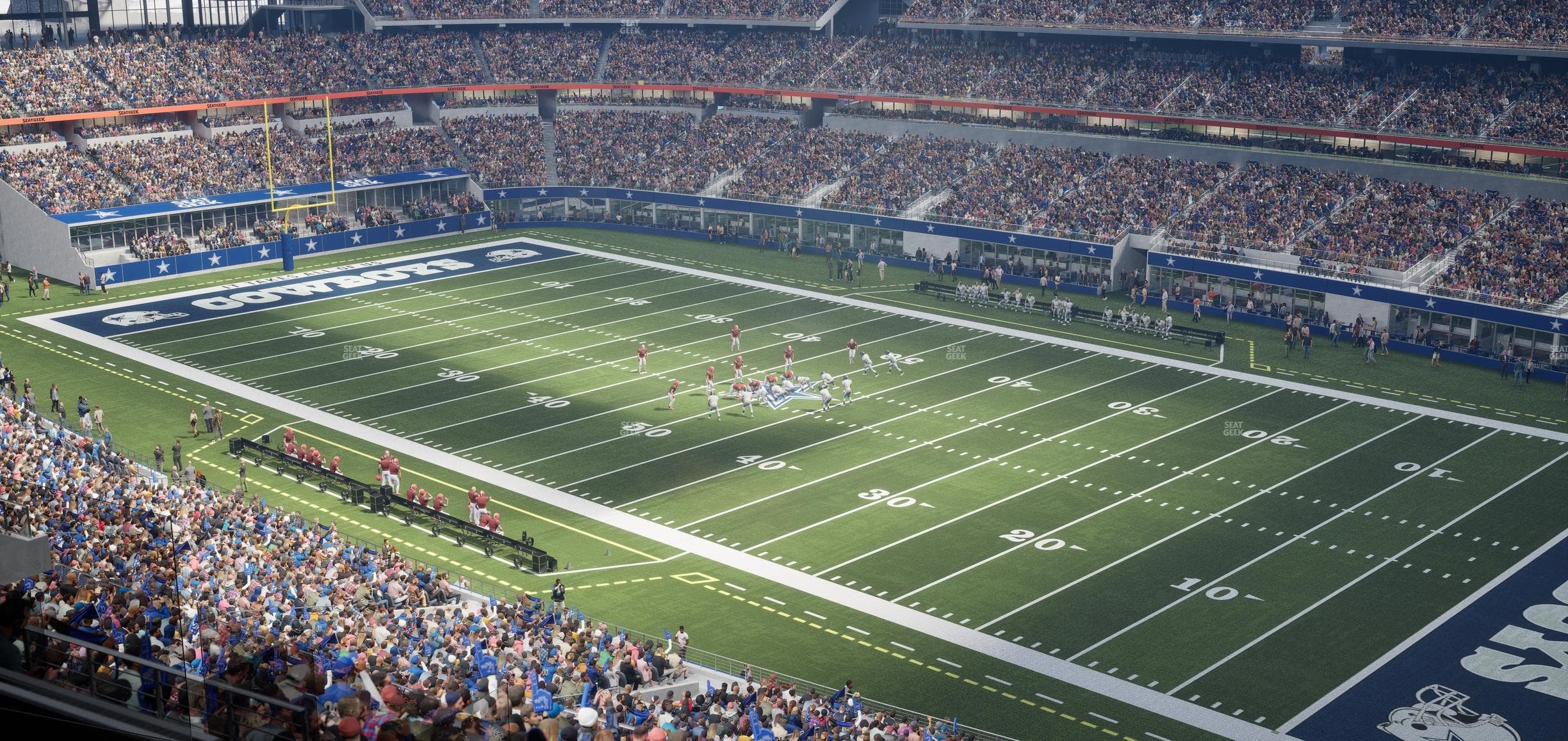 AT&T Stadium - Section Silver Suite 477 Seat View