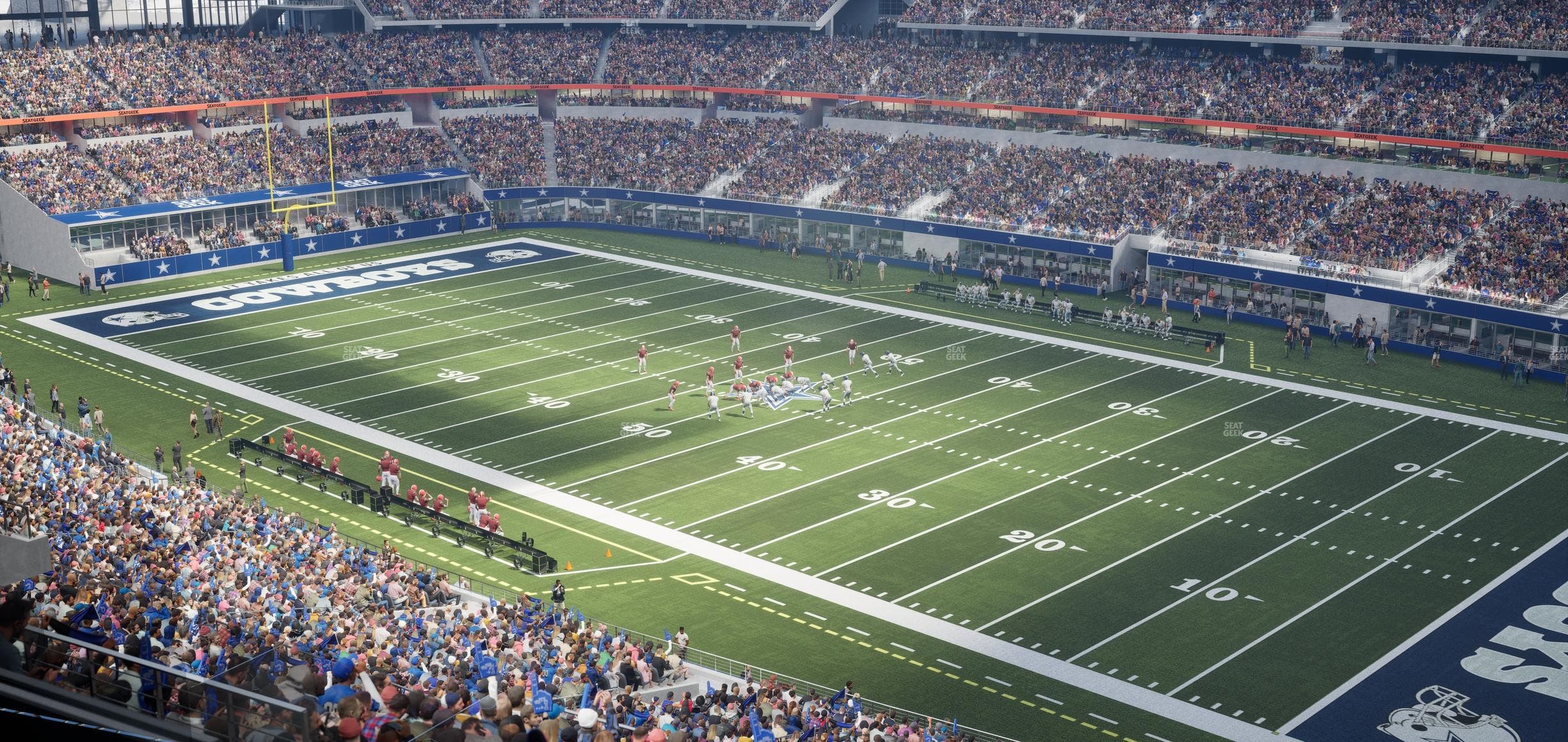 AT&T Stadium - Section Silver Suite 477 Seat View