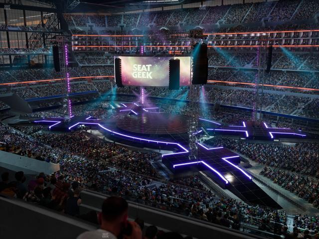 AT&T Stadium - Section Silver Suite 478 Seat View