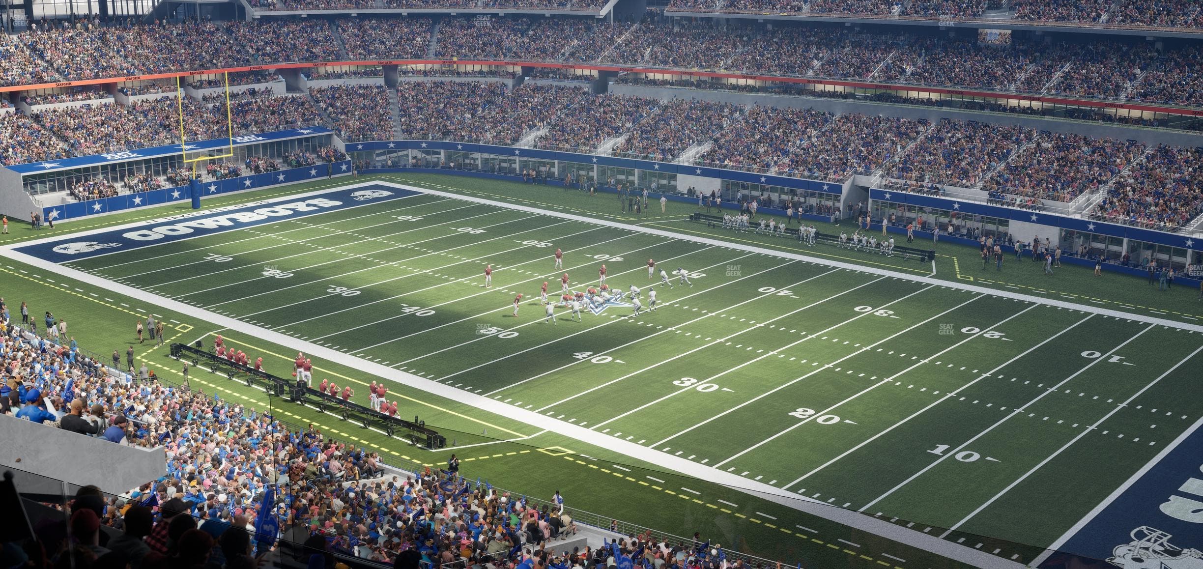 AT&T Stadium - Section Silver Suite 478 Seat View