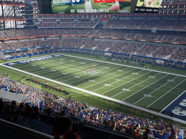 AT&T Stadium - Section Silver Suite 478 Seat View