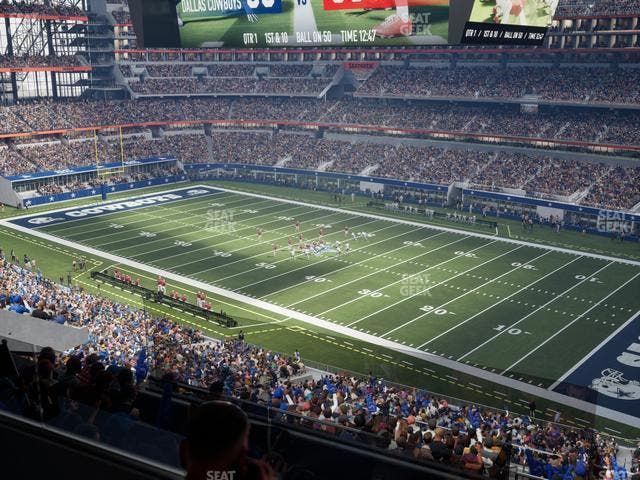AT&T Stadium - Section Silver Suite 478 Seat View AT&T Stadium - Section Silver Suite 478 Seat View