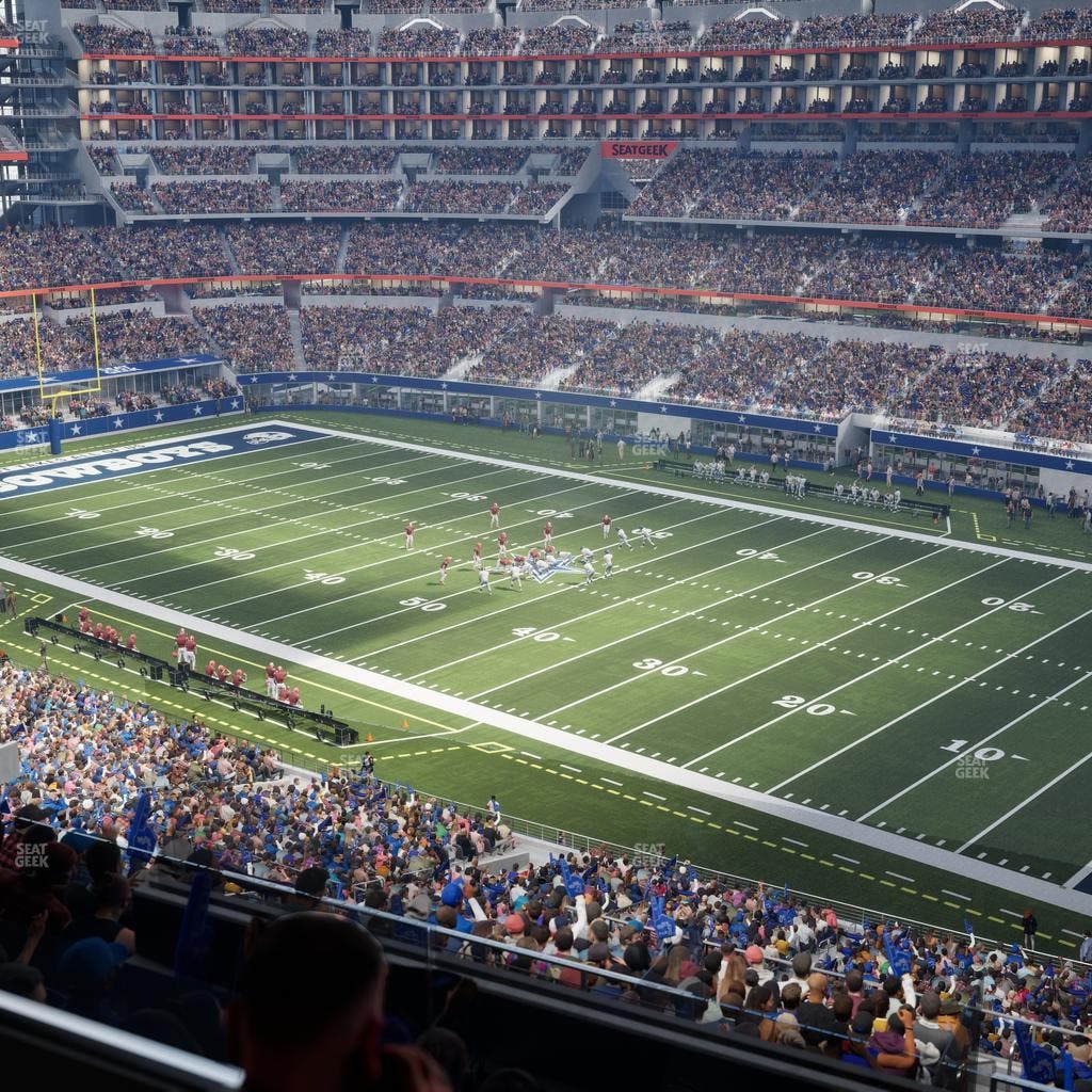 AT&T Stadium - Section Silver Suite 478 Seat View