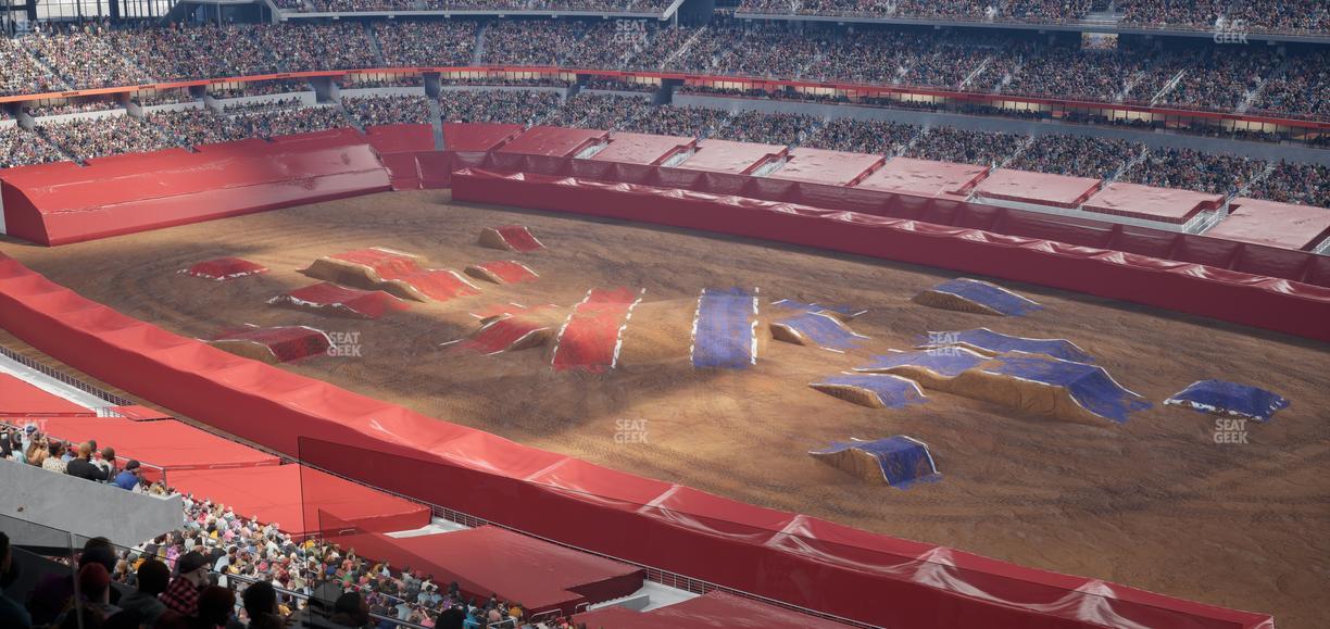 AT&T Stadium - Section Silver Suite 478 Seat View