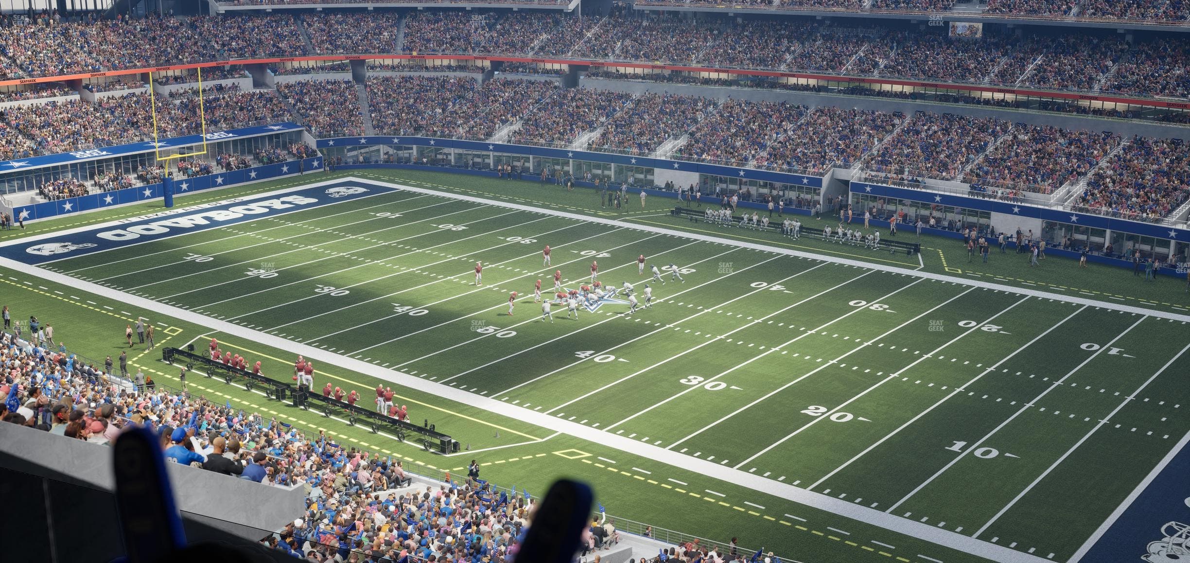 AT&T Stadium - Section Silver Suite 479 Seat View